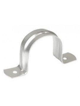 TWO HOLE PIPE STRAP EMT 1/2" BZP